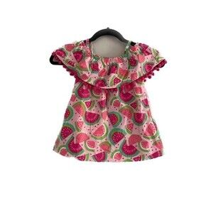Tommy‎ Bahama Girls Top Tunic Watermelon Size S Small 5/6